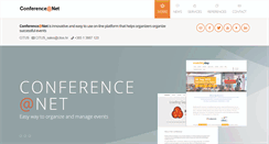 Desktop Screenshot of conferenceatnet.com